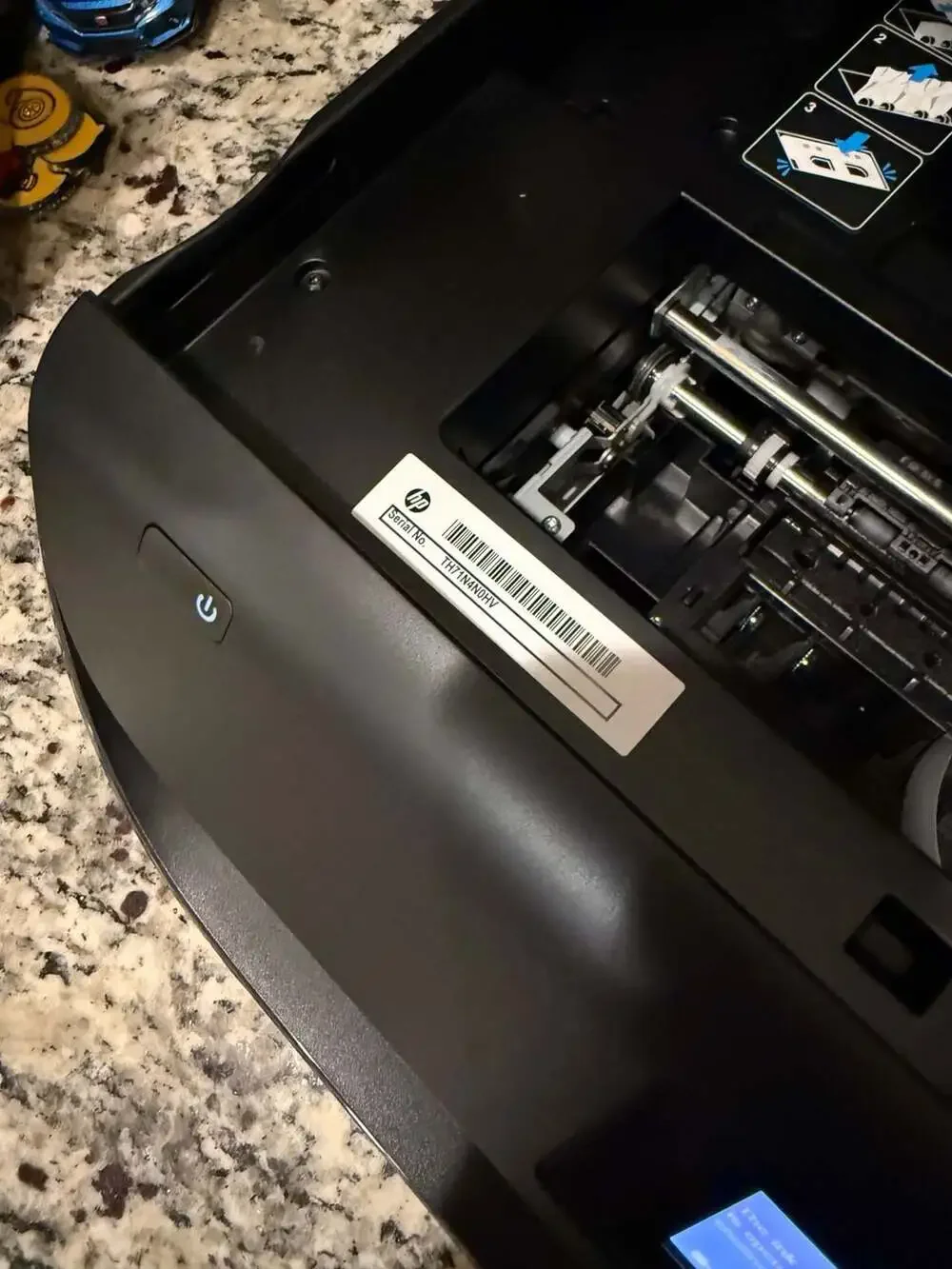 HP OfficeJet 4650 All-in-One Wireless Printer Print Fax Scan Copy tested